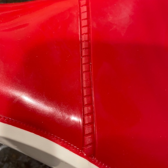 Vintage Authentic BURBERRY rain boots with heel. Size 9 (40) - Picture 12 of 13